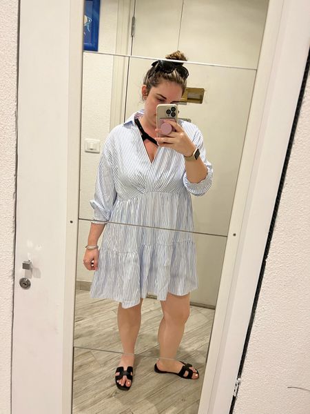 Love a blue and white stripe shirt dress to use as a cover up or as a dress 

This was perfect to have some drinks and watch the sunset before going back to freshen up for dinner 

Summer dress, summer outfit, vacation outfit, Europe trip outfit, shirt dress, blue and white dress, blue and white outfit 

#LTKSeasonal #LTKtravel #LTKFind