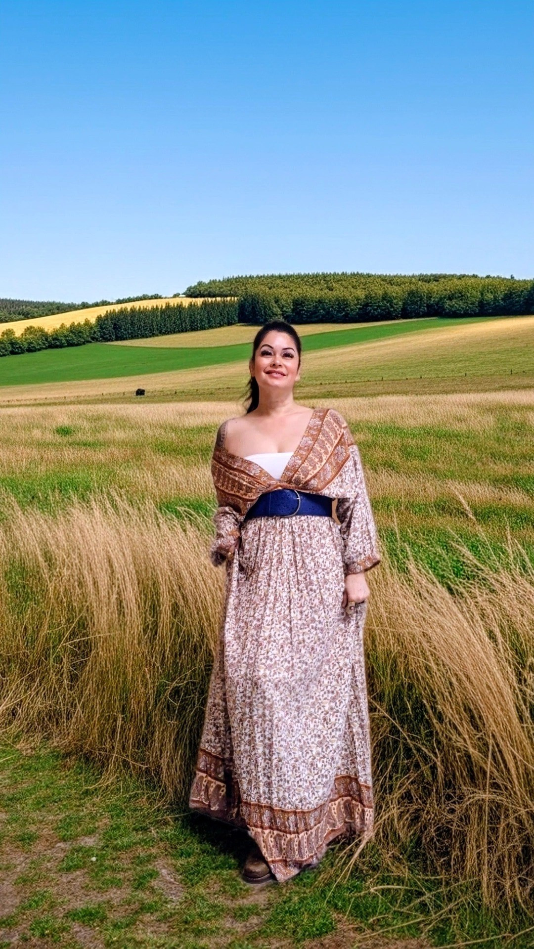 ​Spotted: the perfect dark blue waist belt! 💙 It’s wide, textured, and works perfectly with everything from flowy maxi dresses to chunky sweaters. This is my go-to for adding that vintage-inspired, bohemian touch to any outfit.​✨ dark blue belt, wide belt, textured belt, vintage belt, boho belt, Free People belt style.#whenyouwearfp #thisisfreepeople ​Shop the look with my link! #LTk #bohobelt #vintageinspired #maxidress #springfashion

#LTKFestival #LTKootd #LTKWorkwear