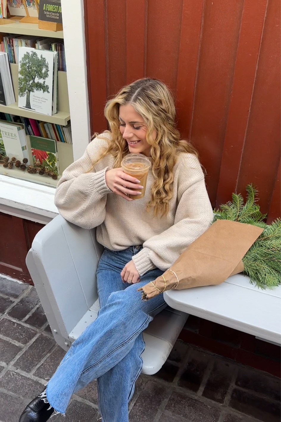 winter outfits, cozy sweaters, classic outfit, straight leg jeans, cold weather style

#LTKfindsunder100 #LTKSeasonal #LTKHoliday