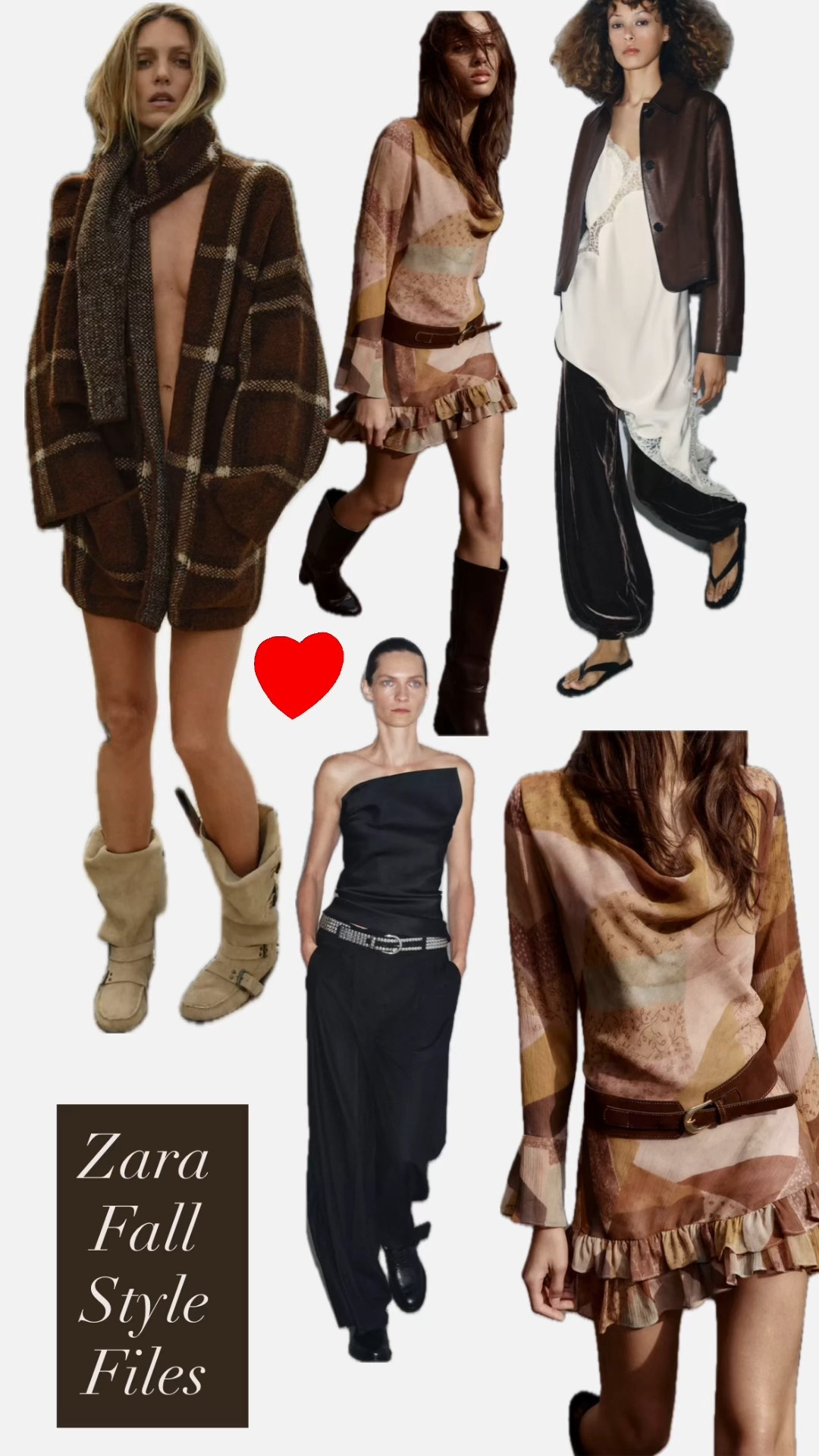 Zara fall buy now wear now's belted dress under $100 — daily edit cover from Found by Em