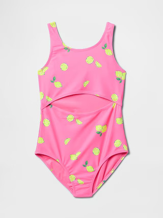 Kids Cutout Swim One-Piece | Gap (US)