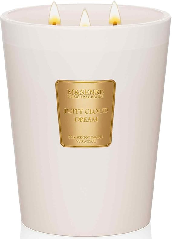 150H Long Burn, Non-Toxic, Large Jar, Citrus Home Refresh, Relaxation, Stress Relief, Housewarmin... | Amazon (US)