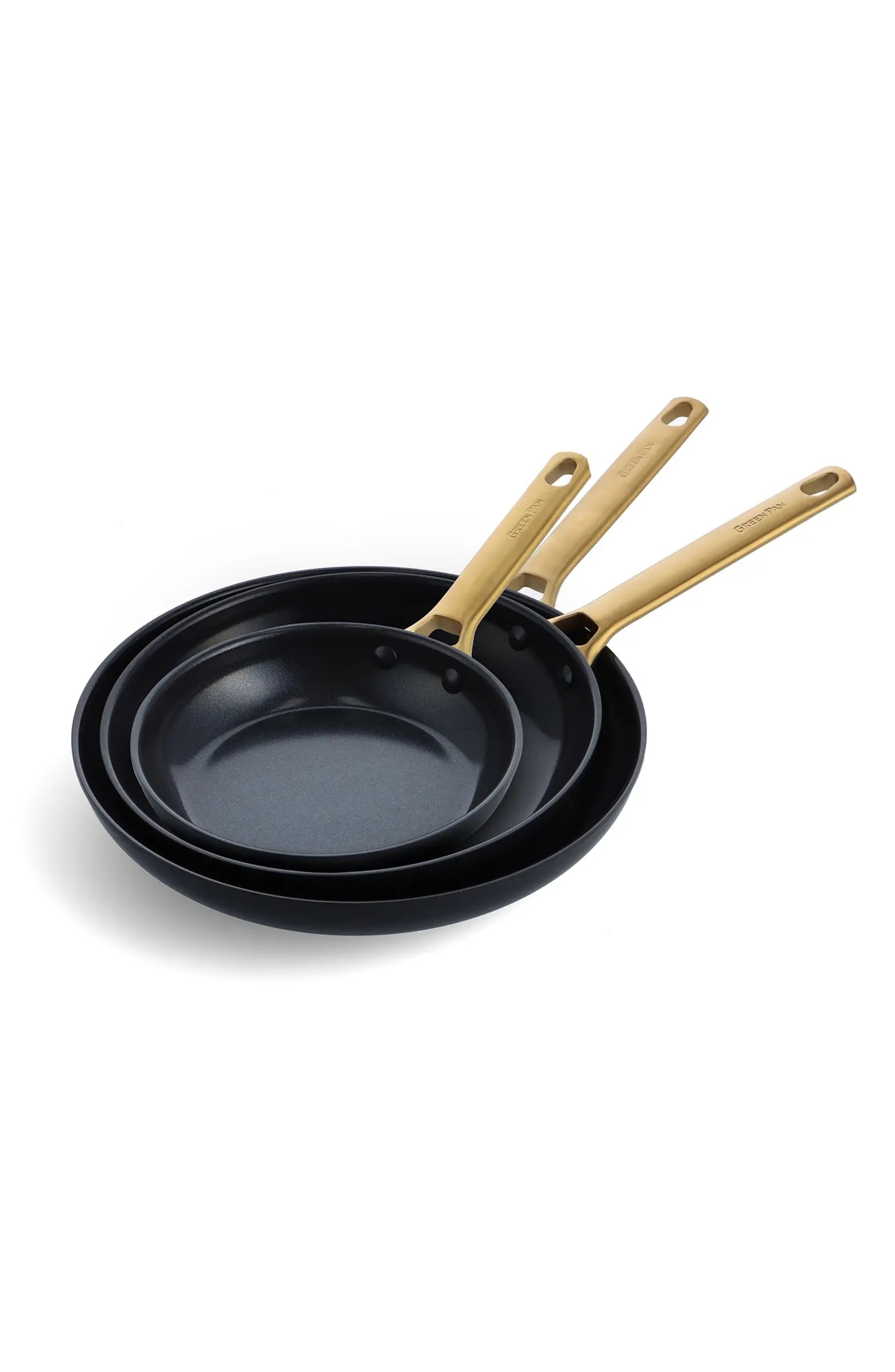 GreenPan Reserve Set of 3 Ceramic Nonstick Frying Pans | Nordstrom | Nordstrom