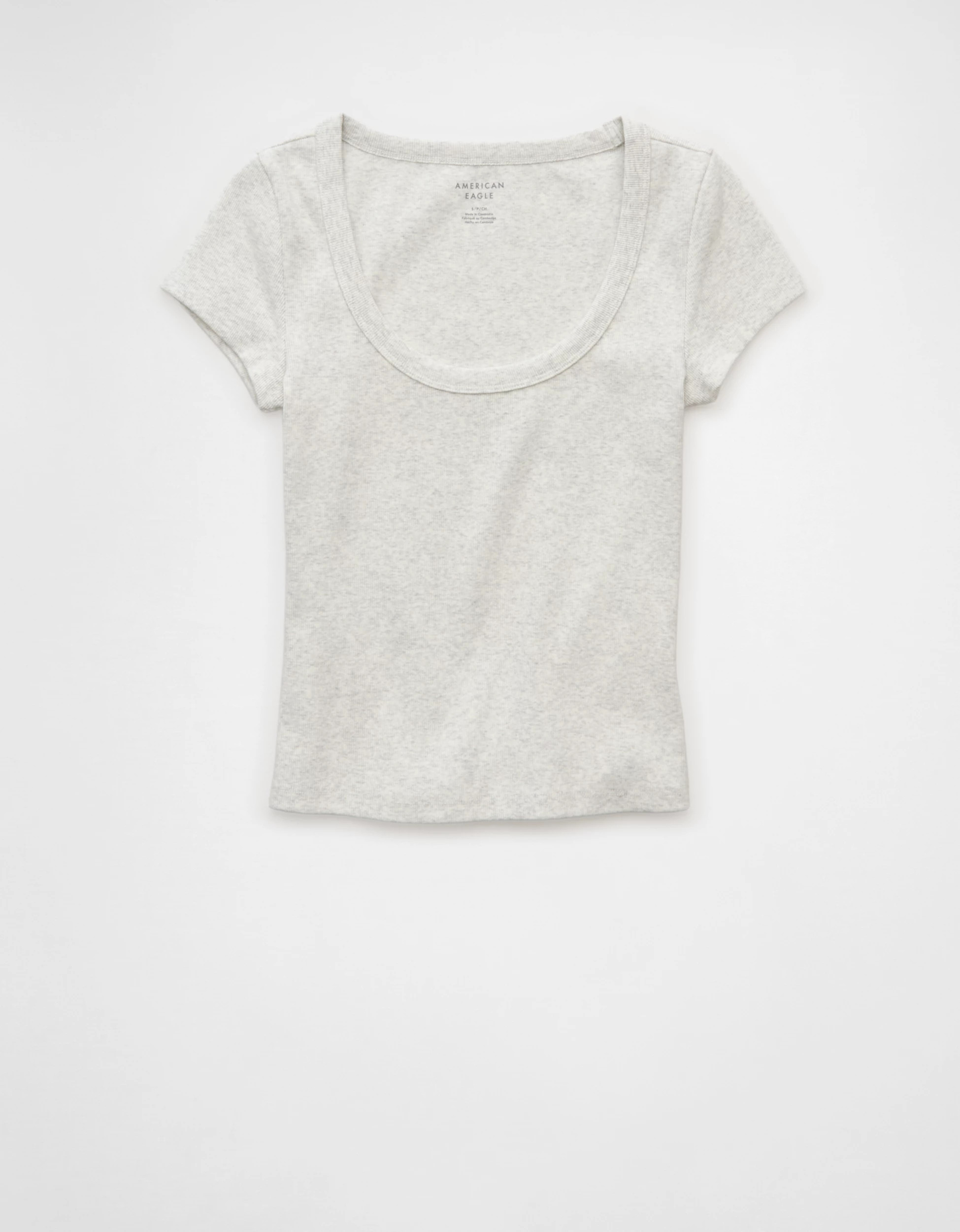 AE Scoop Neck Hey Baby Tee | American Eagle Outfitters (US & CA)