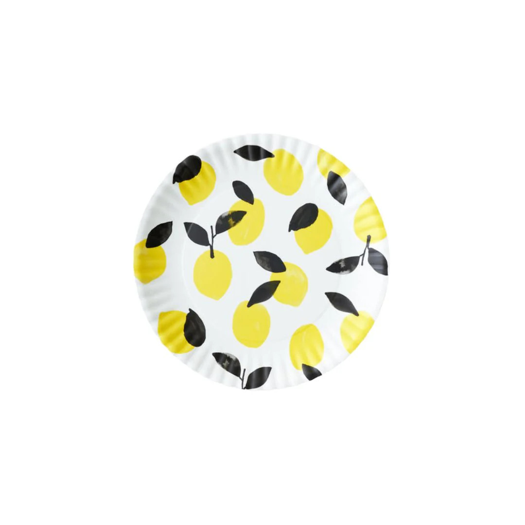Lemon Melamine Platter | Pink Antlers
