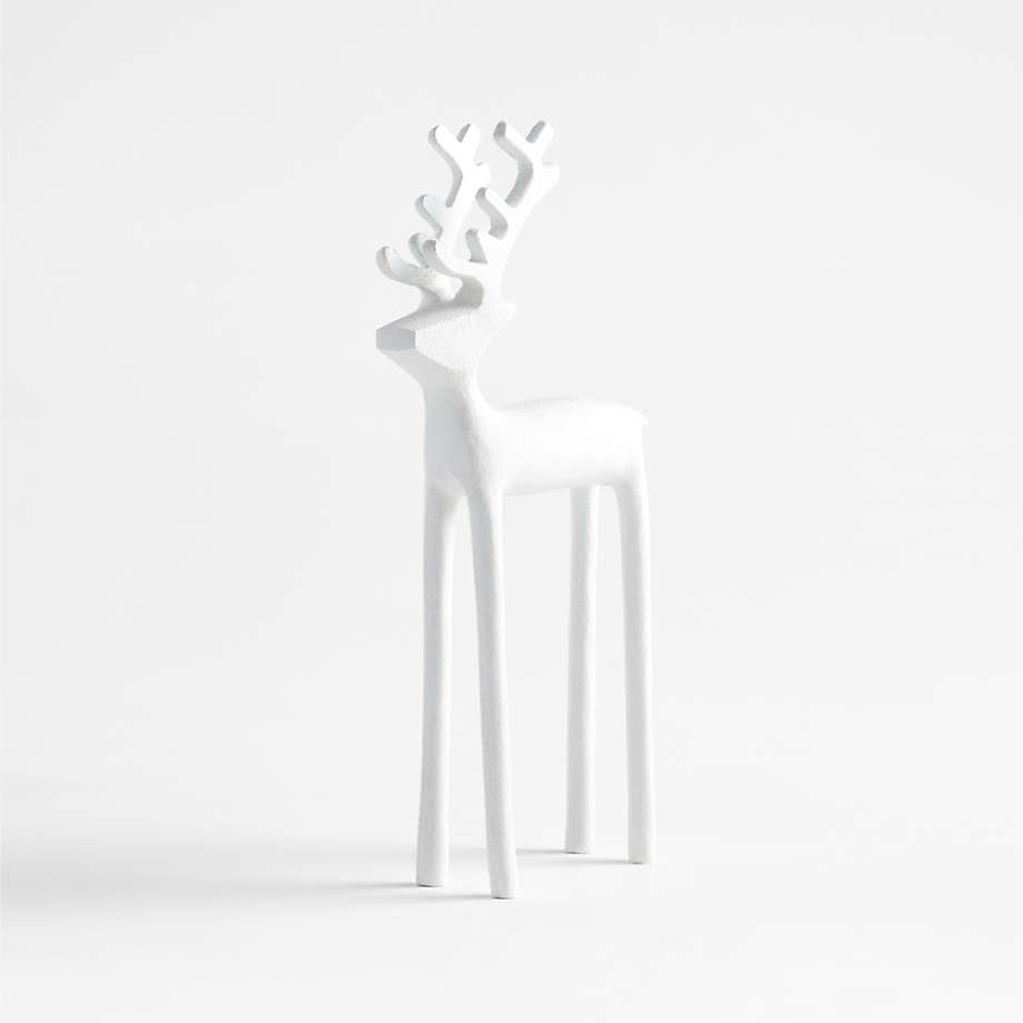 10.25" Zinc Reindeer + Reviews | Crate and Barrel | Crate & Barrel