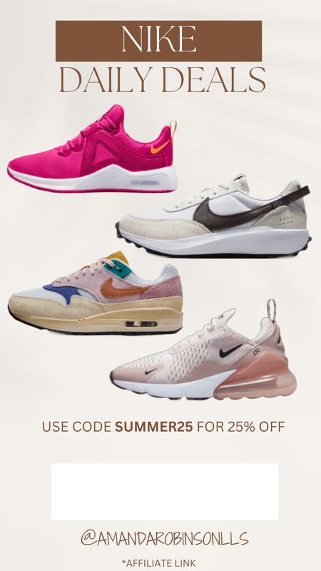 Nike deals
Use code SUMMER25 for 25% off

#LTKSaleAlert #LTKShoeCrush