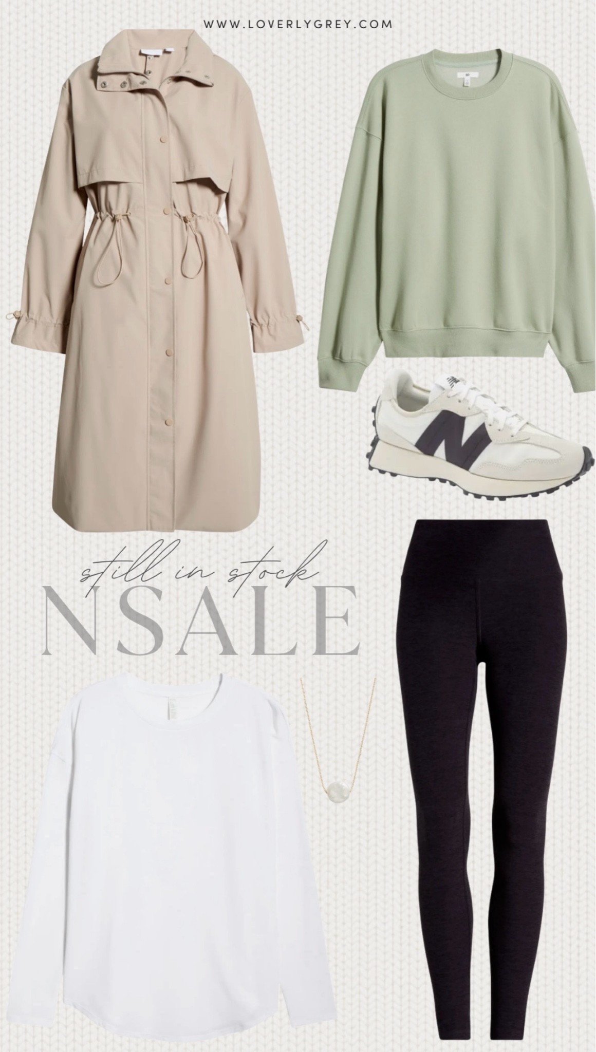 This is the kind of NSALE outfit I’ll be wearing on repeat once the temps start to drop! The soft green with these neutral basics is so good, and I love how easy every piece is to mix into your fall wardrobe.

Loverly Grey, Nordstrom, NSALE

#LTKSeasonal #LTKdayinmylife #LTKgrwm
