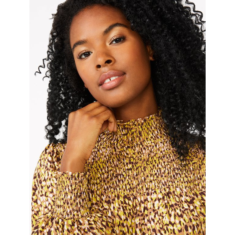 Scoop Women's Tiered Hi-Low Maxi Dress | Walmart (US)