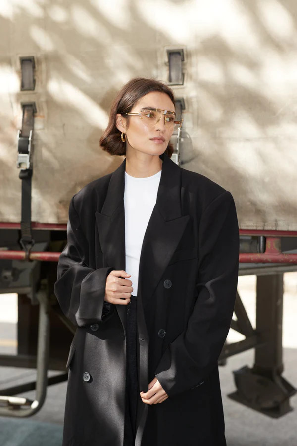 Carmen Coat in Black PRE-ORDER | Reliquia Collective & Blanca