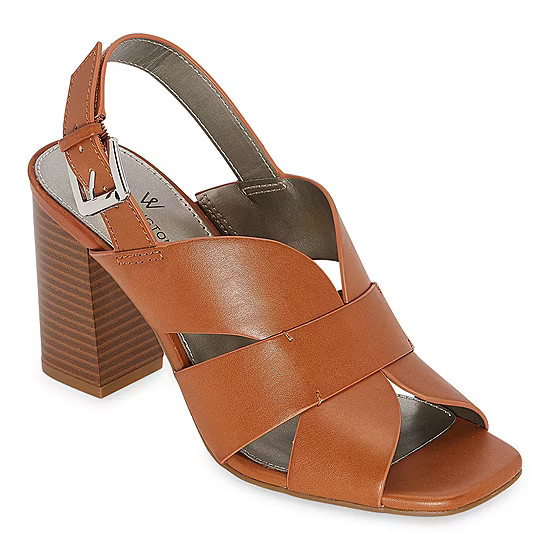 Worthington Womens Sprig Heeled Sandals | JCPenney