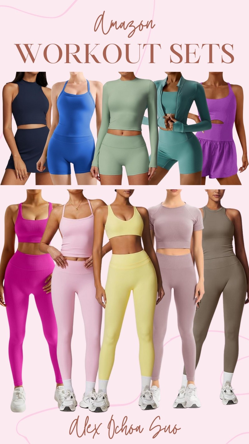 Amazon workout/activewear sets I'm loving!

Amazon activewear, workout sets, affordable fitness wear, gym outfits, trendy activewear

#LTKFindsUnder50 #LTKActive #LTKStyleTip