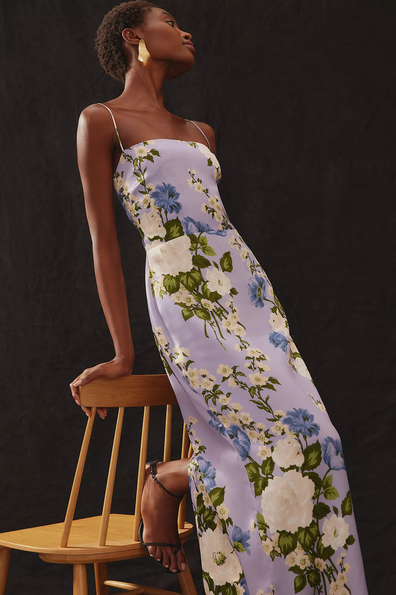 Reformation Frankie Silk Dress | Anthropologie (US)
