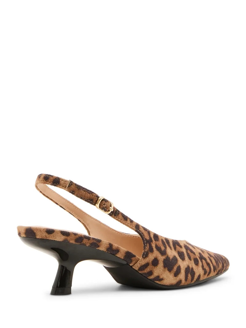 Madden Girl Women's Kittenn Slingback Kitten Heel | Walmart (US)