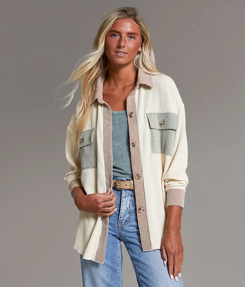 Color Block Shirt | Buckle