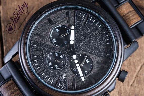 Gift for Him, Mens Watch,Wood Watch, Wooden Watch, Groomsmen Watch, Engraved Watch, Personalized ... | Etsy (US)