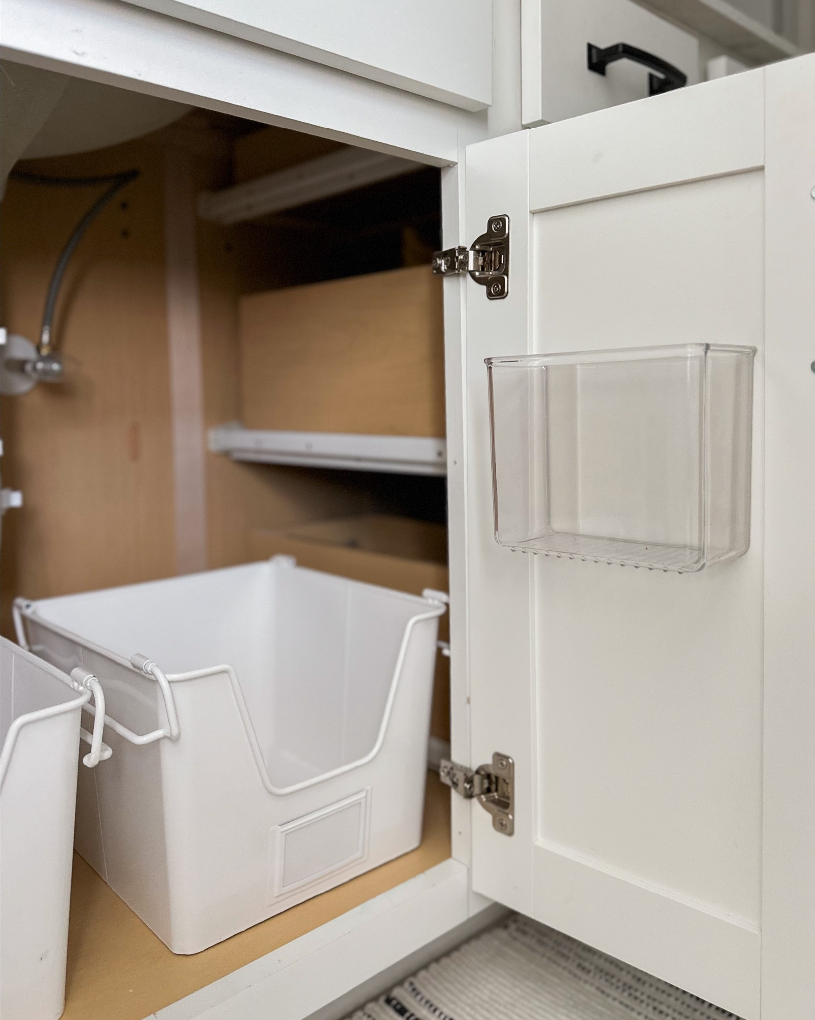 Under the cabinet storage for both our kitchen and bathroom that I love #organization #organized 

#LTKHome