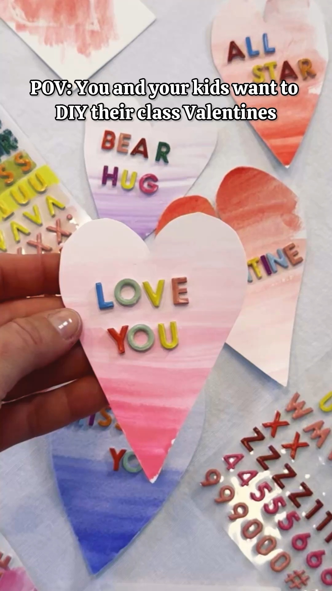Cutest sticker letters for your Valentine’s cards ( or any other project!) 

#LTKFamily #LTKKids