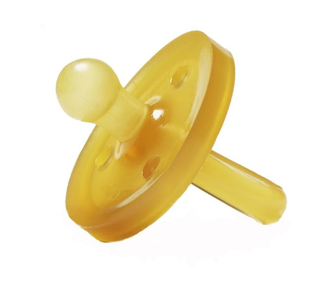Natursutten Original Natural Rubber Pacifier, Rounded Nipple (0 - 6 Months) | Amazon (US)