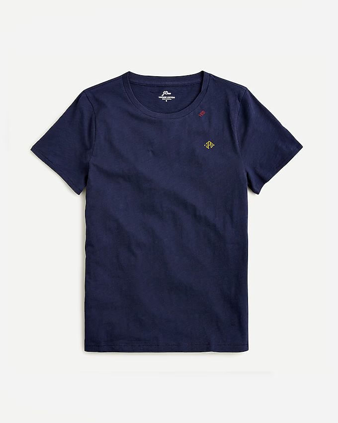 Vintage cotton crewneck T-shirt | J. Crew US