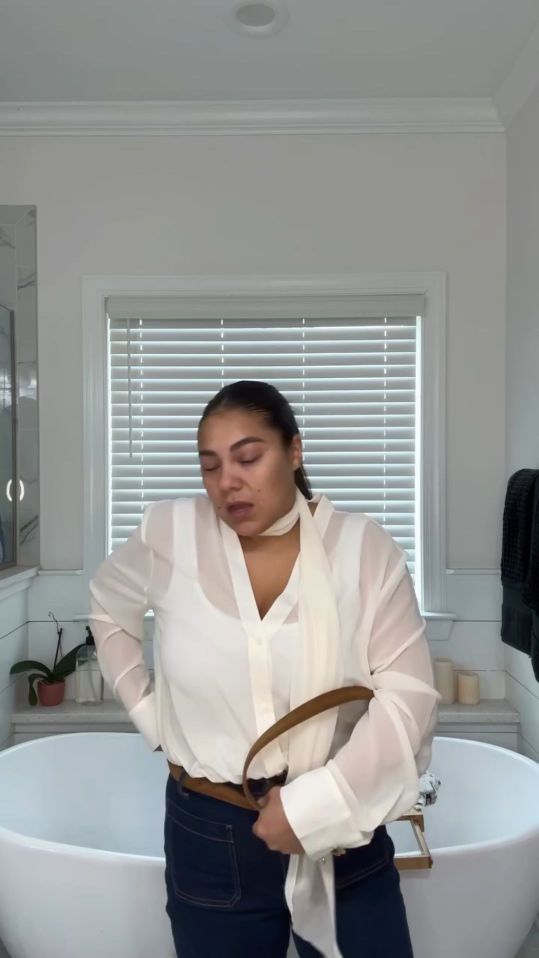 GRWM for church — because the Lord knows my heart (and my struggle with punctuality) ⏰💒 

Hope you all have a blessed Sunday! 🫶🏼