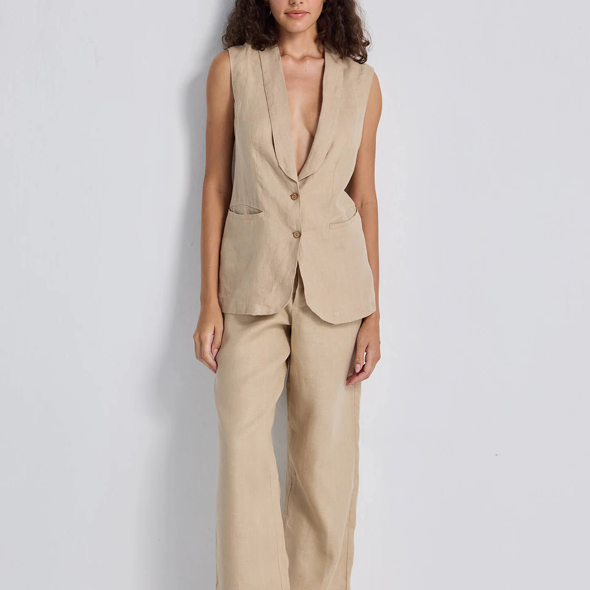 Wide Leg Pants in Hemp | Reistor