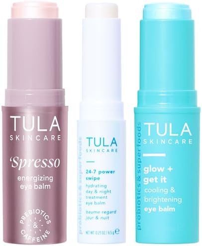 TULA Skin Care Eye Balm Extravaganza - Dark Circle Under Eye Treatment, Instantly Hydrate and Bri... | Amazon (US)