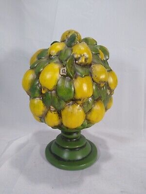 Vintage Lemon Tree, Ceramic Topiary, with Lemons and Flower Buds   | eBay | eBay US