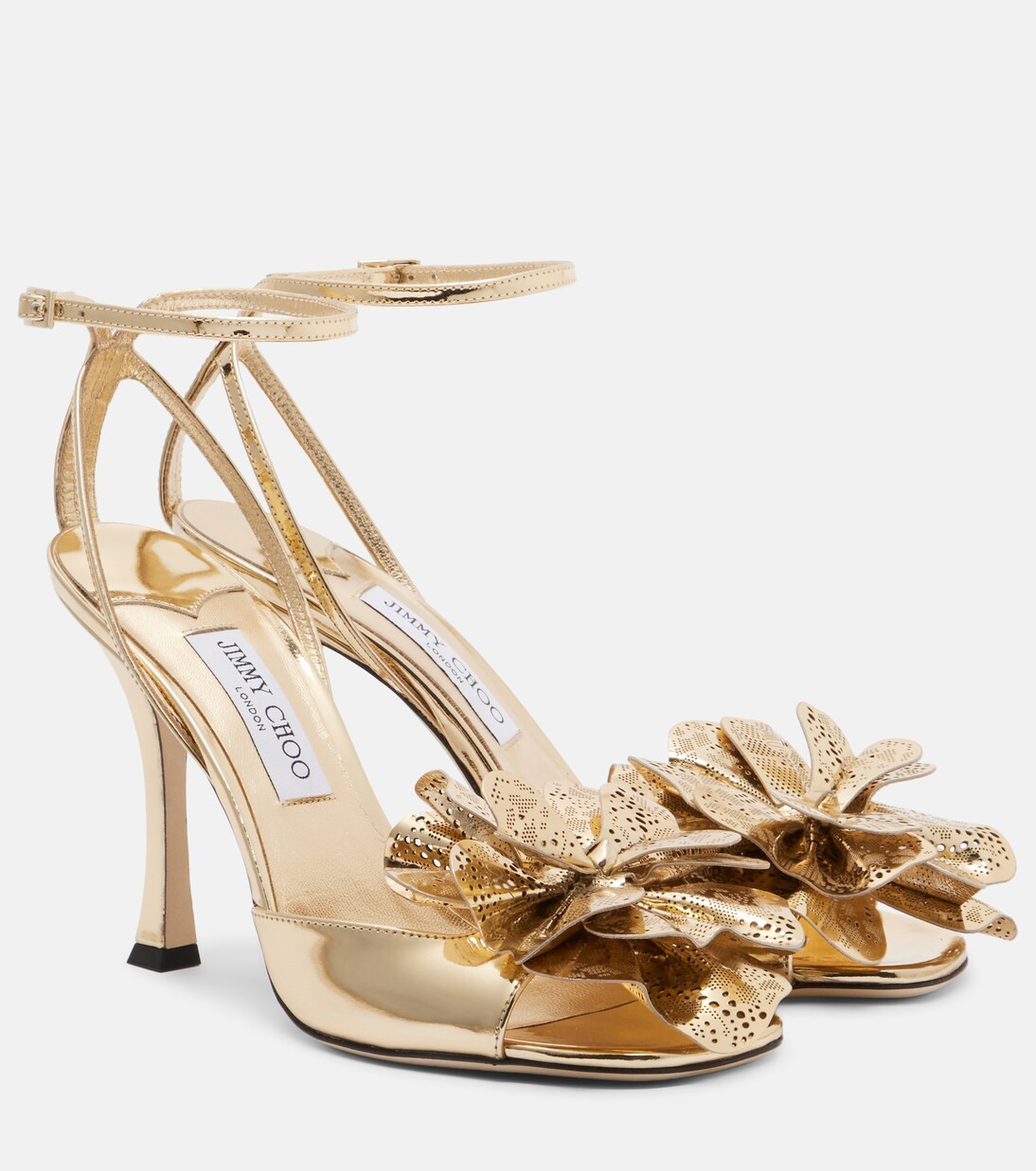 Mimmi mirrored leather sandals | Mytheresa (US/CA)