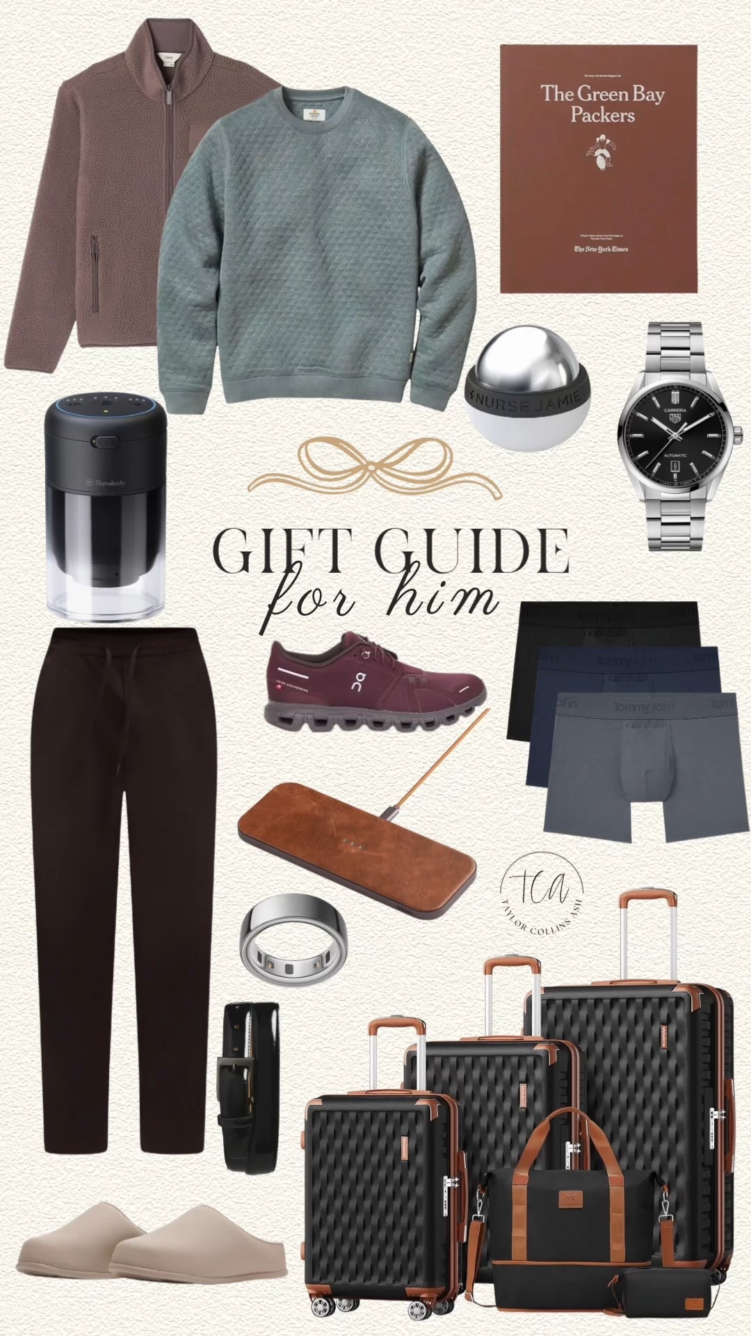 Gifts for him! Men's watch, men's gifts, tech gifts, sneakers, skincare, travel, men's outfit, loungewear 

#LTKGiftGuide #LTKMens #LTKHoliday