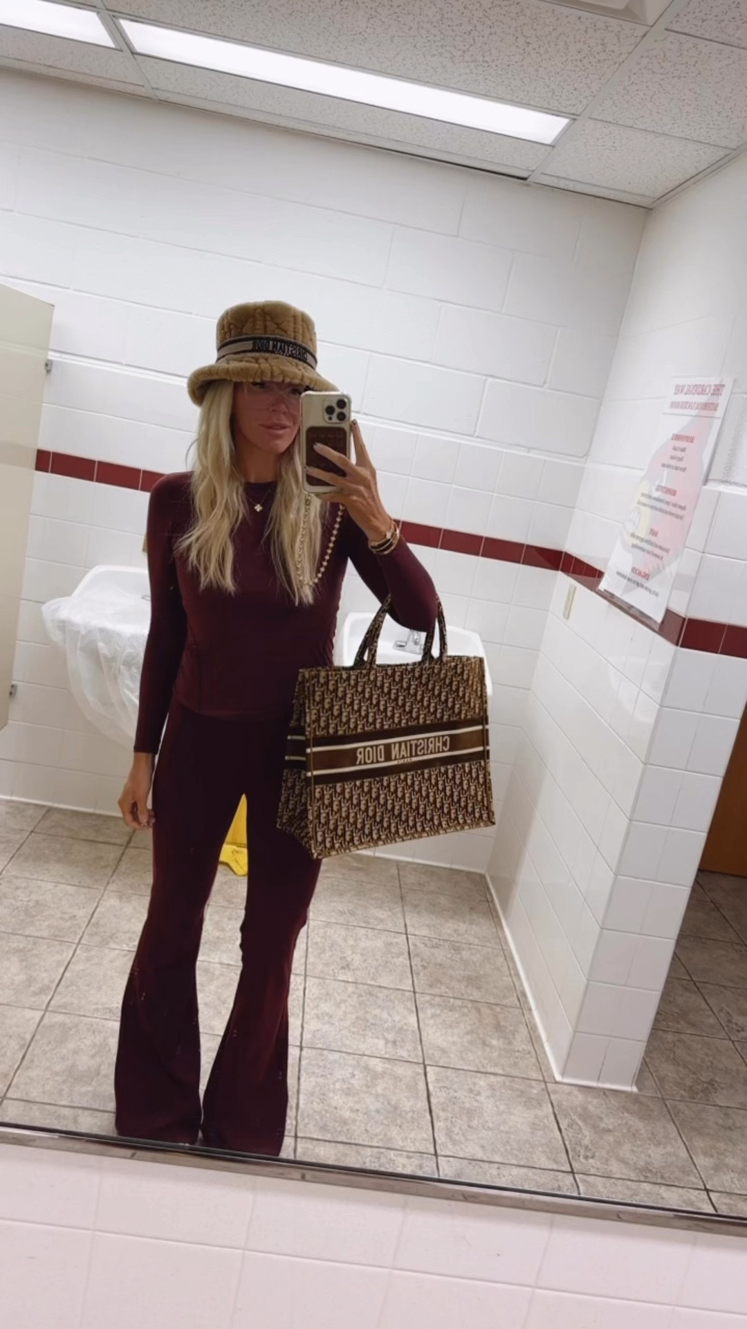 Wearing a medium in top and a 8 in pants for reference 