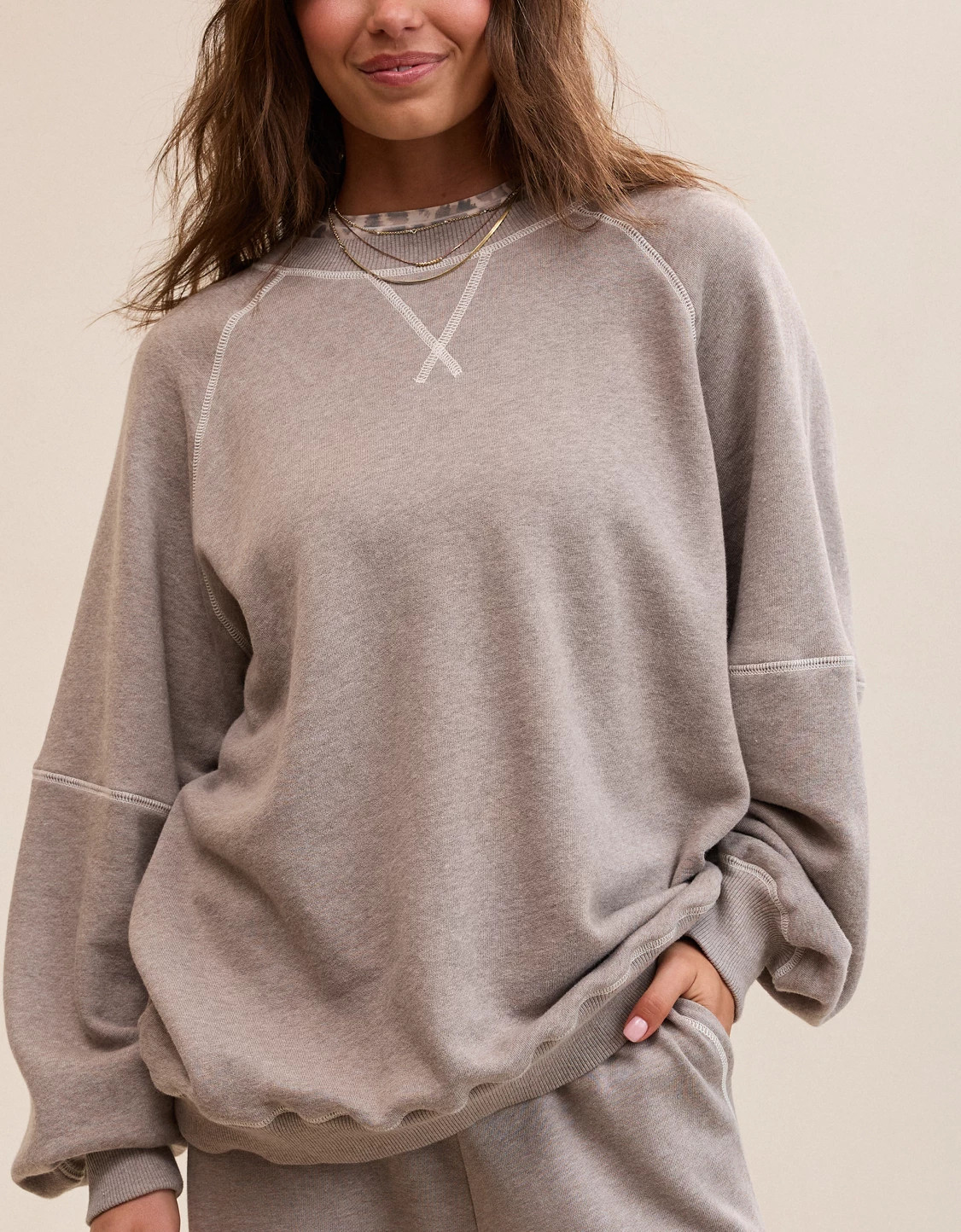 Aerie Go-To Boyfriend Sweatshirt | Aerie