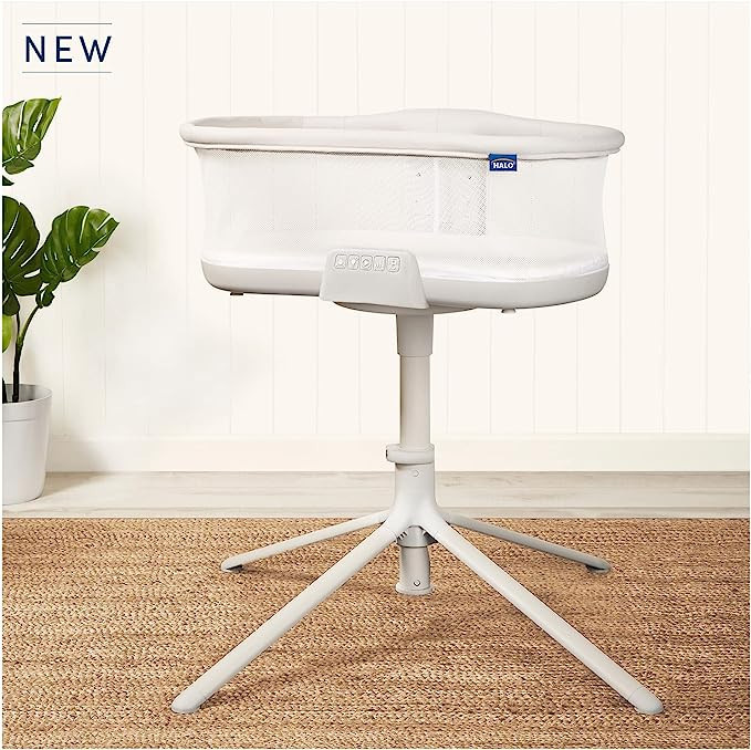 Halo BassiNest 3.0S, Baby Bassinet with Soothing Center, Swivel Newborn Sleeper with Vibration an... | Amazon (US)