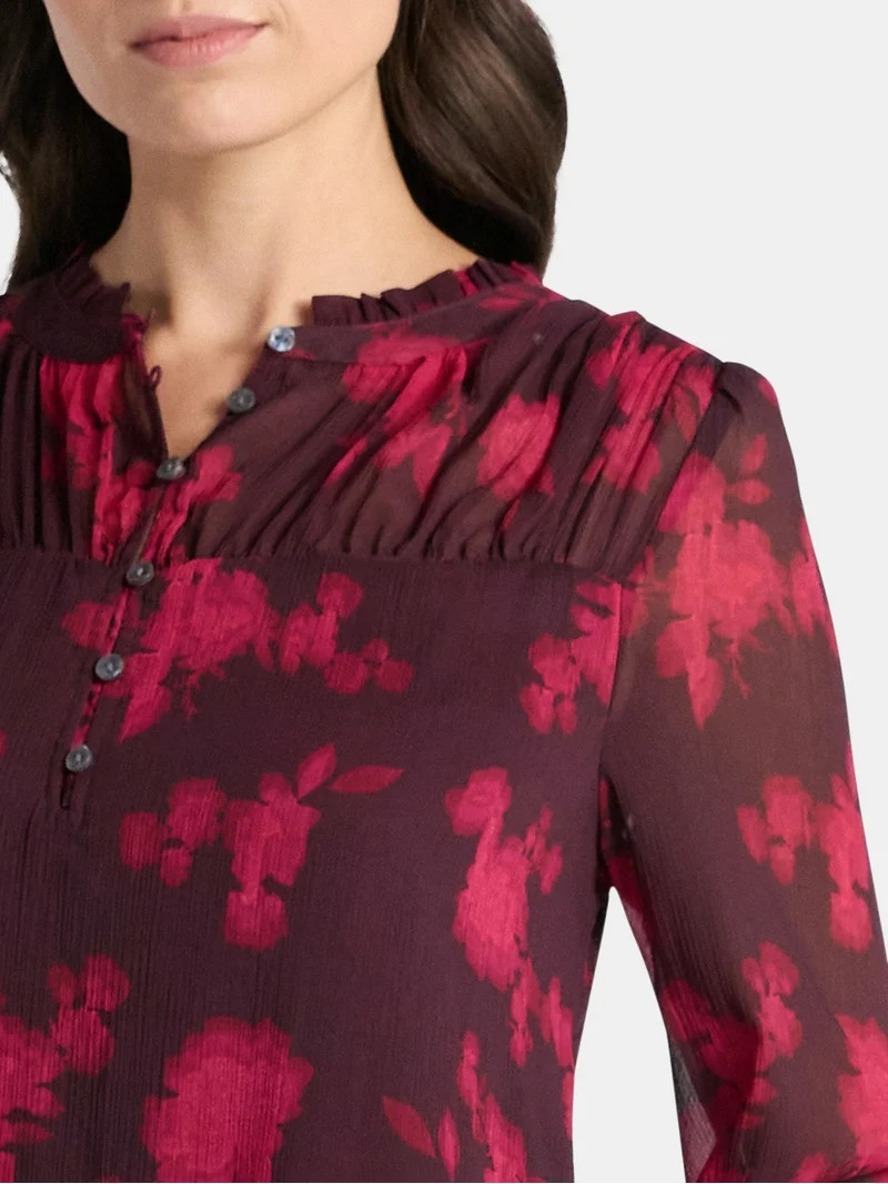 Best seller Time and Tru Women's and Women’s Plus Cotton Swing Dress with Short Sleeves, Sizes ... | Walmart (US)