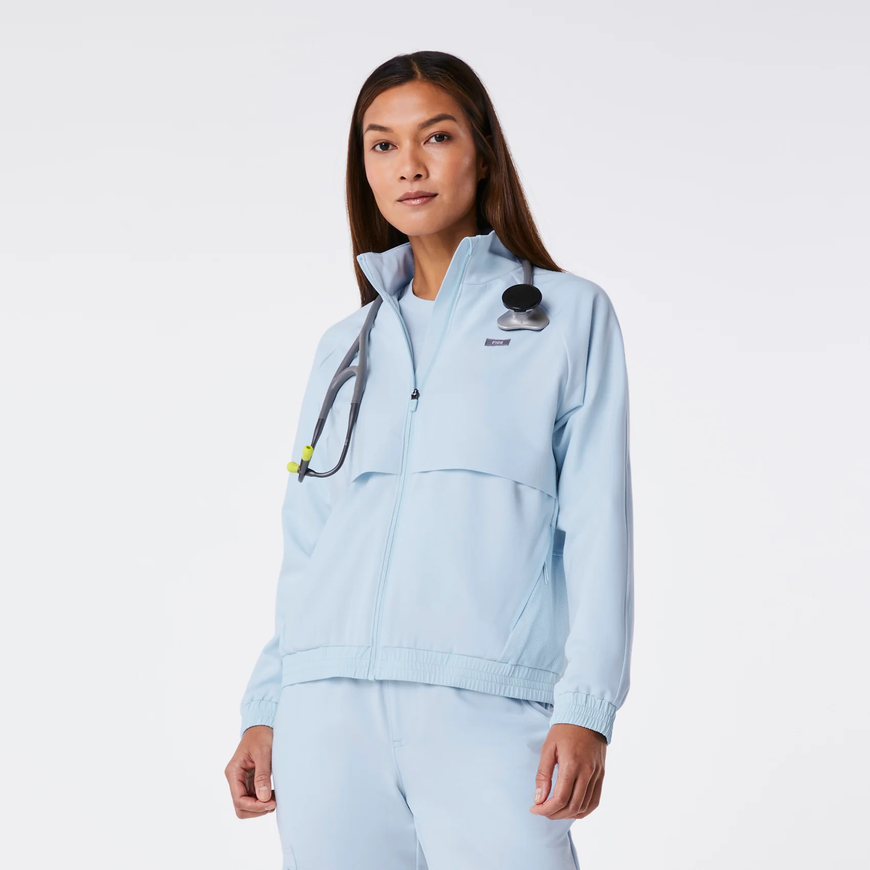 Women’s Sydney Scrub Jacket  - Open Skies · FIGS | FIGS