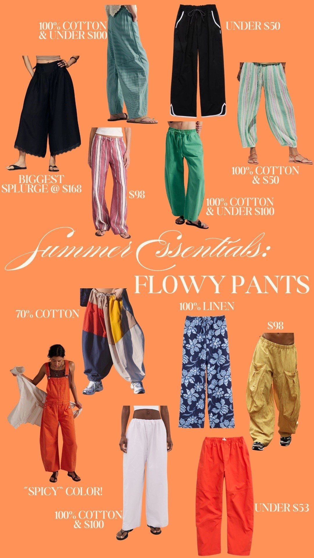You don’t have to wear denim shorts every day! I rounded up a selection of flowy, mostly 100% cotton pants that will keep you just as cool!

#LTKmomlife #LTKSeasonal #LTKTravel