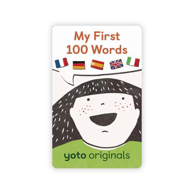 Yoto My First 100 Words Audio Card | Target