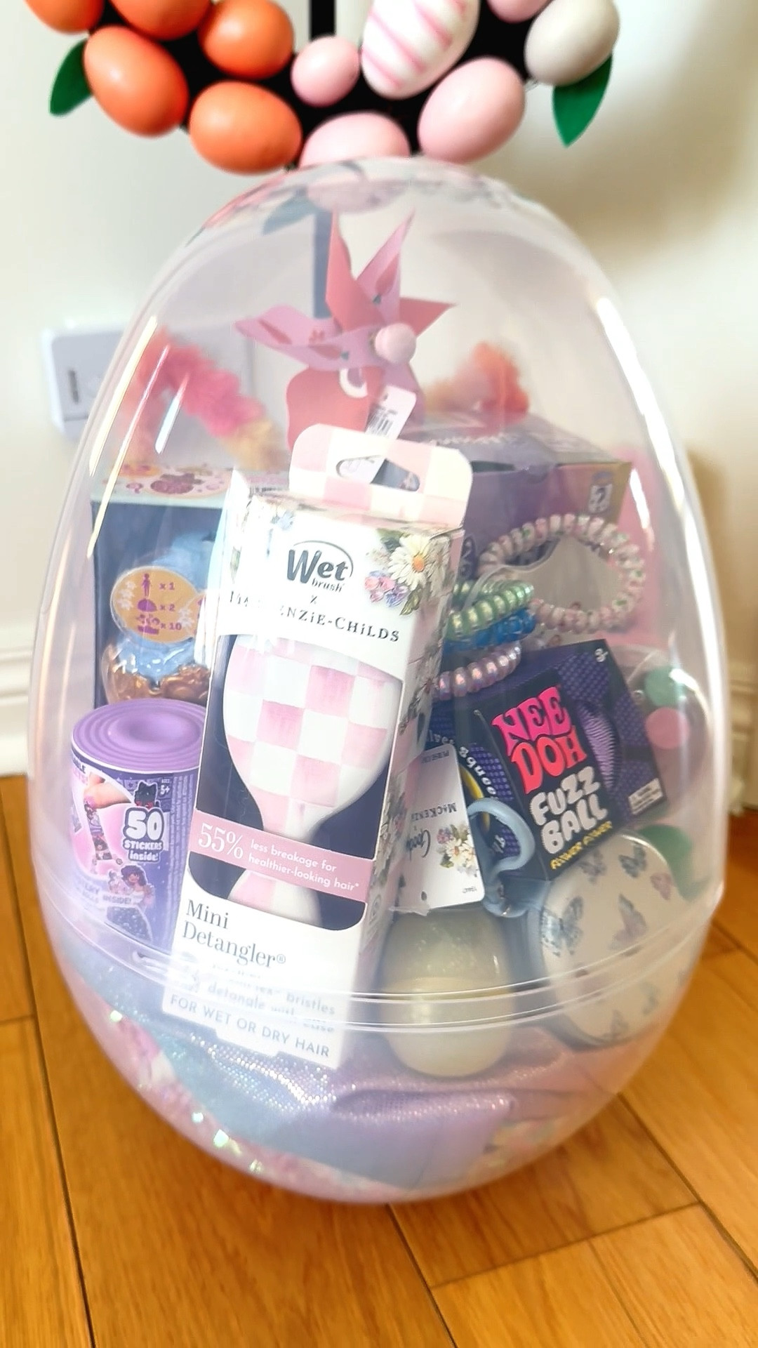 If you want to make these for Easter… start now! 🐣

I made one for my niece and now my kids are begging for their own 😅

Plan is:
– fill with small toys + treats
– personalize with Cricut names (or stickers)
– finish with ribbon + bows

Sharing everything I used because this is SUCH a fun alternative to baskets.

#LTKKids #LTKSeasonal #LTKmomlife