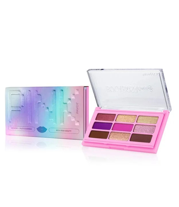 Paleta de Sombras Coleção Pink Boca Rosa by Payot METAVERSE | Renner (BR)