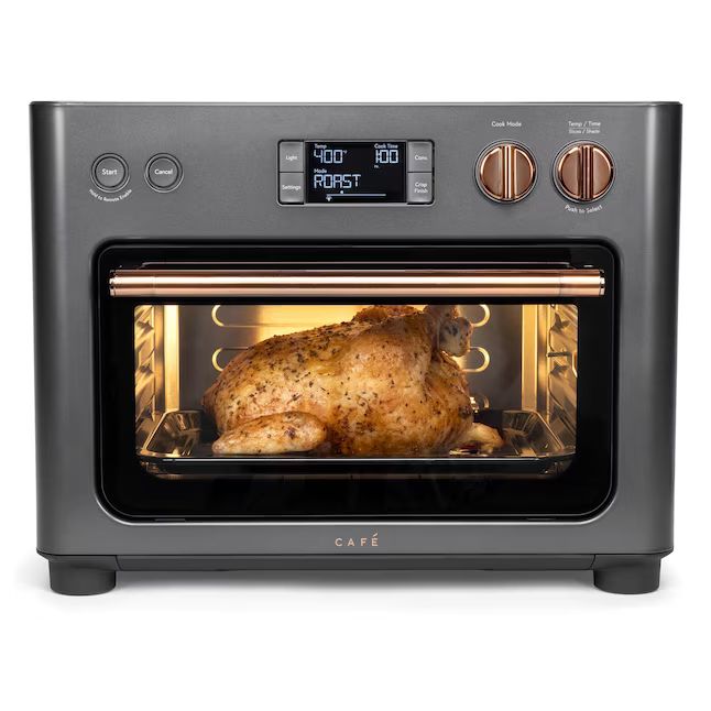 Cafe Couture 6-Slice Black Toaster Oven (1800-Watt) | Lowe's