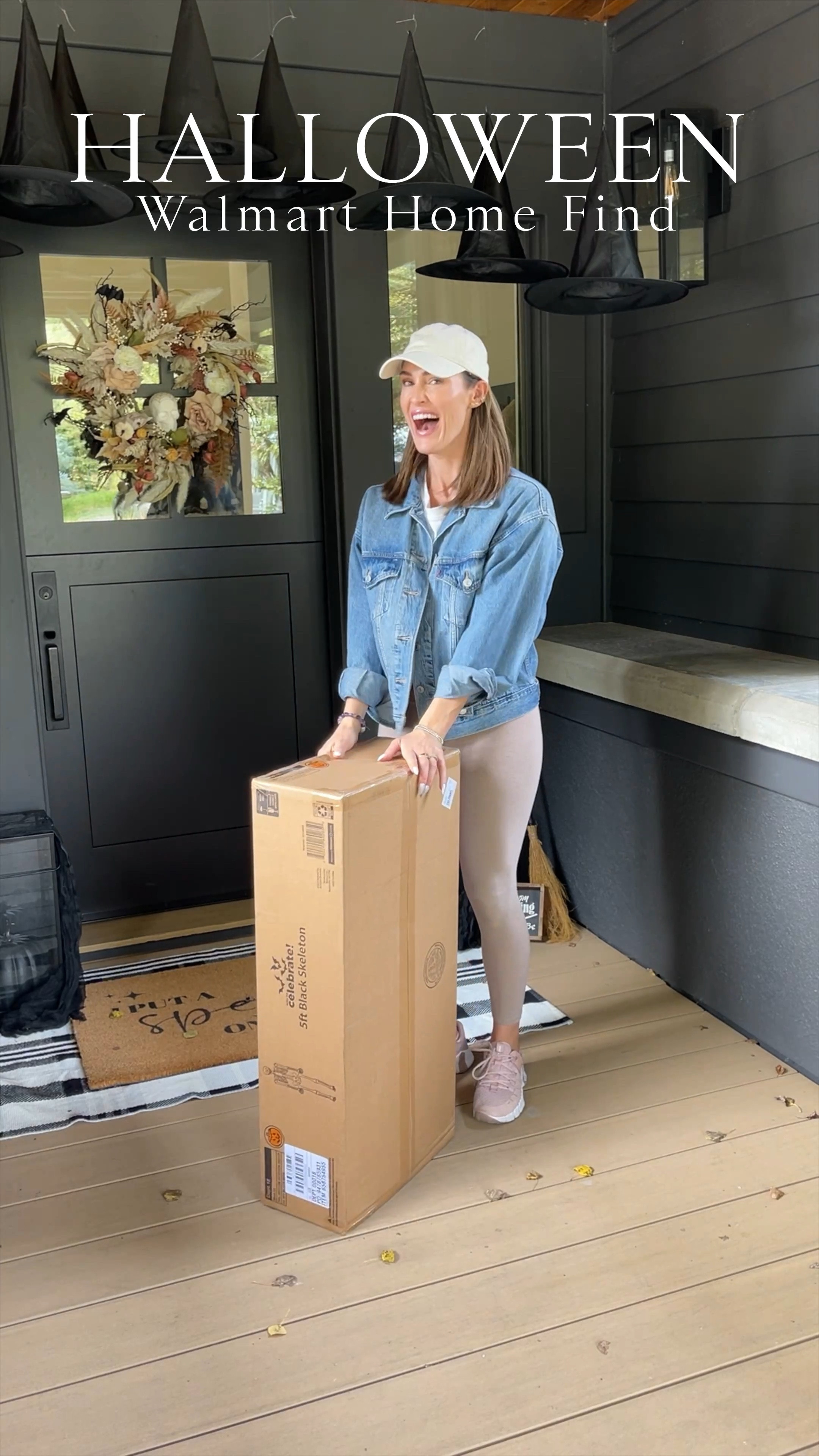 HALLOWEEN \ one of my favorite spooktacular decor items is back in stock from @Walmart 💀🖤 $34 posable black skeleton!! I loved mine so much I had to get more! See how I styled two of them in my home💀💀

Here’s how to SHOP!
1. Comment “shop” to get links sent directly to your DMs
2. Click the link in my bio @sbkliving and select “shop my reels”
3. Head over to my @shop.ltk shop and follow me “sbkliving”

#walmartpartner #walmartfinds #IYWYK

#LTKhome #LTKfindsunder50 #LTKHalloween