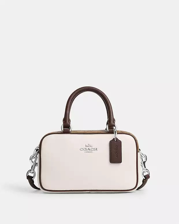 Satchel Crossbody In Signature Colorblock | Coach Outlet US
