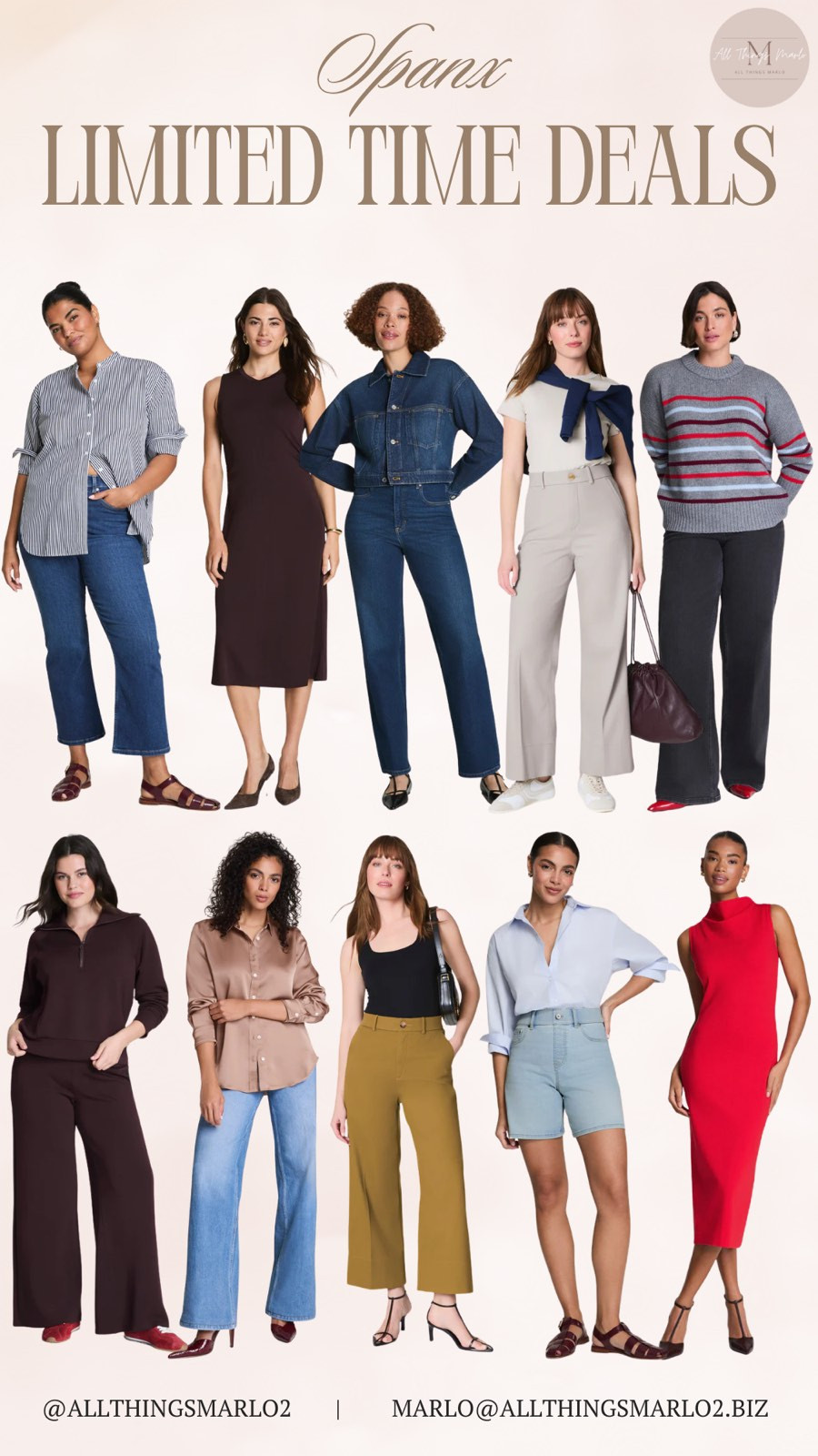 Spanx Limited time deals 

 #LTKSpringSale #LTKWorkwear #LTKTravel