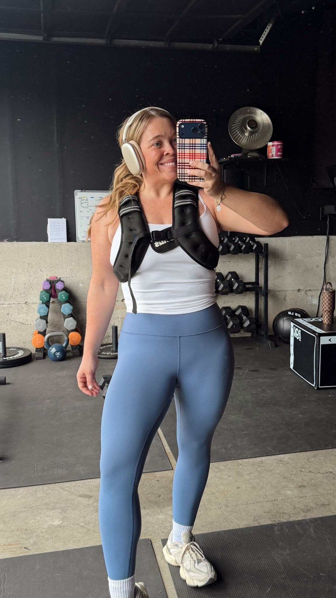 Probably my favorite wellness product I invested in last year was a weighted vest! It completely transformed my cardio endurance. I started with 12lb vest and now I currently have 20lb. They always recommend between 5 to 10% of your own body weight. Start lower and build buildup. Right now it’s nearly 50% off during Black Friday.. now is the time to buy it!!

#LTKCyberWeek #LTKfitnessgoals #LTKActive