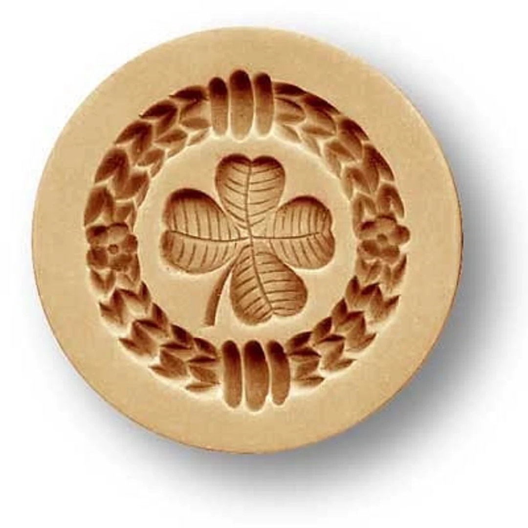 Mini Clover Shamrock springerle cookie mold by anis-paradies 2022 | Etsy (US)