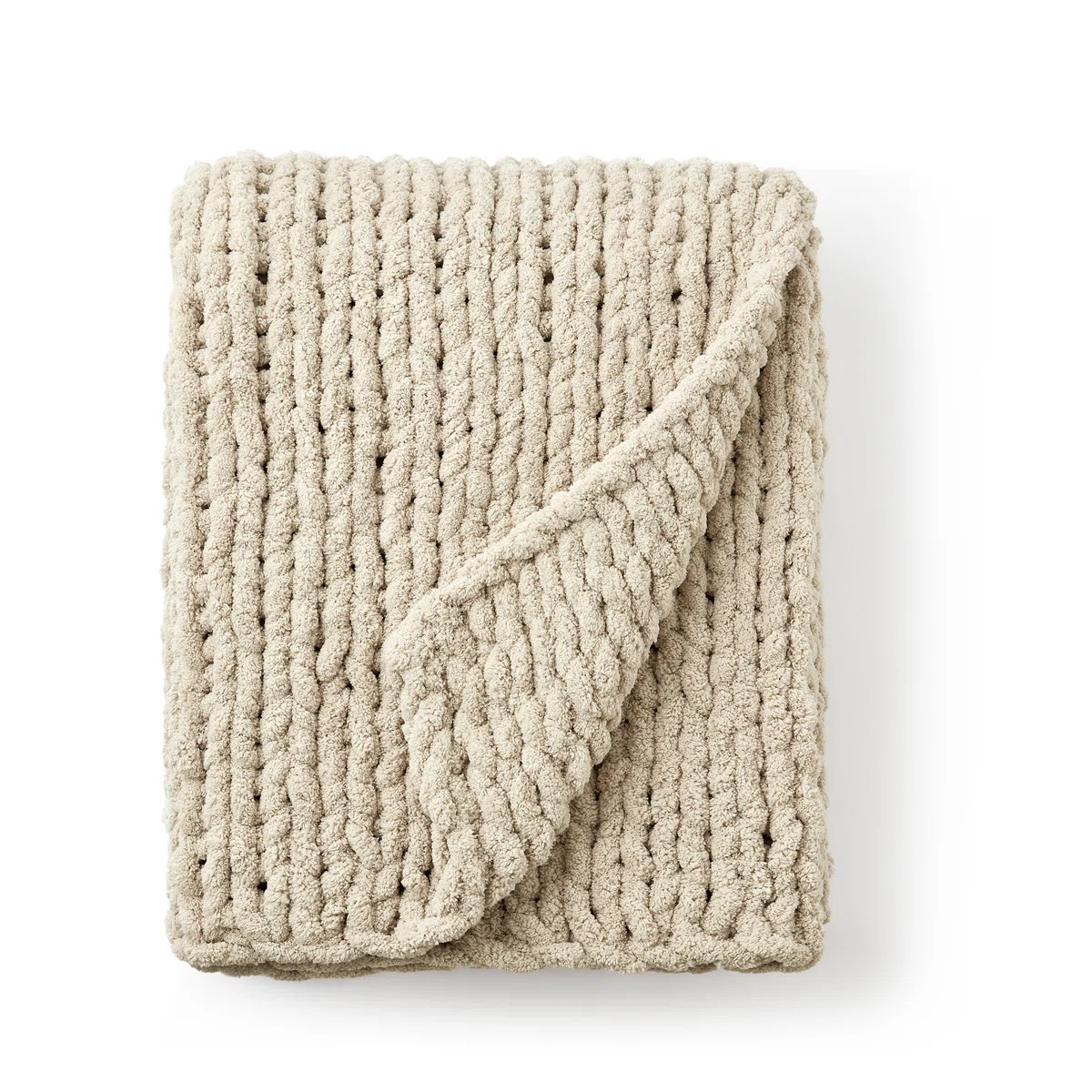 Cozy Potato Chunky Knit Oversized Luxury Throw Blanket | Wayfair North America