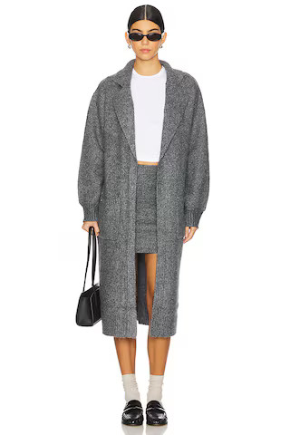 Steve Madden Marl Cardigan in Charcoal Heather from Revolve.com | Revolve Clothing (Global)