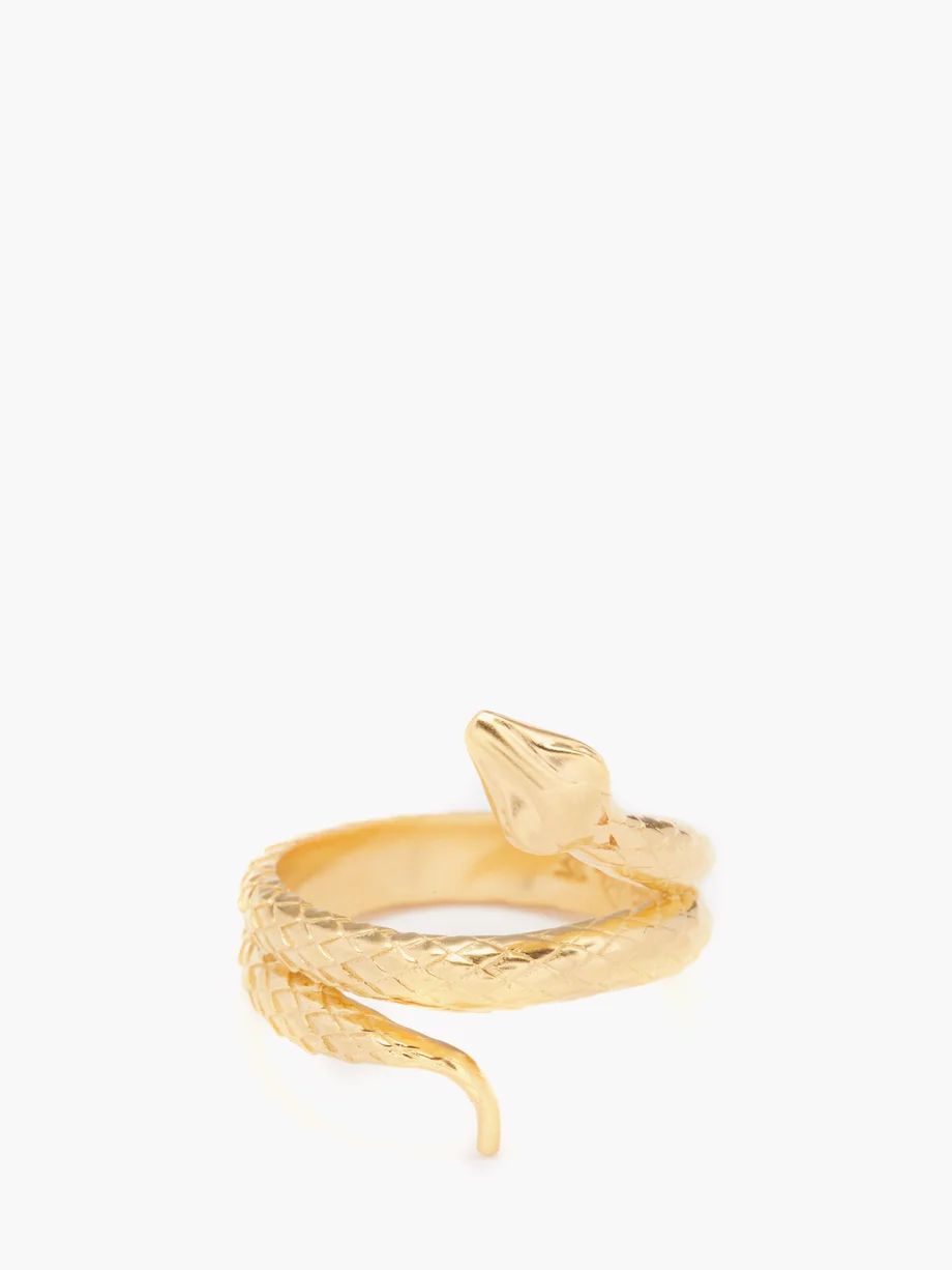 Serpent 18kt gold-plated ring | Missoma | Matches (US)