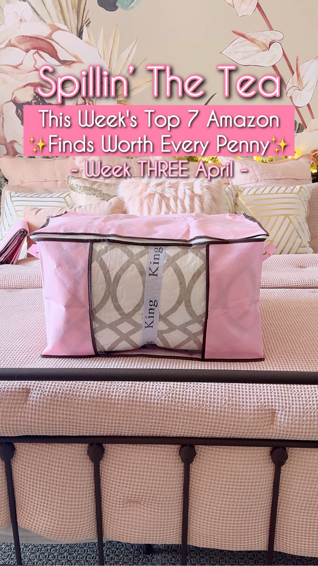 This week’s top 7 Amazon finds — your most‑clicked and most‑saved products. Storage, travel, kitchen, cleaning, and wellness essentials that solve real everyday pain points.
#amazonfinds #amazonfavorites #amazonhome

#LTKSaleAlert #LTKHome #LTKmomlife