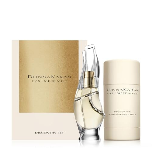 Donna Karan Cashmere Mist Discovery Duo Set For Women - Eau de Parfum Mini Spray 0.5 Fl. Oz. & Anti-Perspirant Deodorant Stick, 1.7 Oz. | Amazon (US)